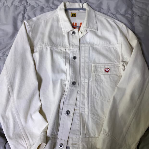 휴먼메이드 내추럴 데님 워크 자켓