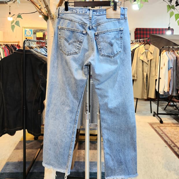 90s 리바이스 캐나다산 501  빈티지 데님 팬츠