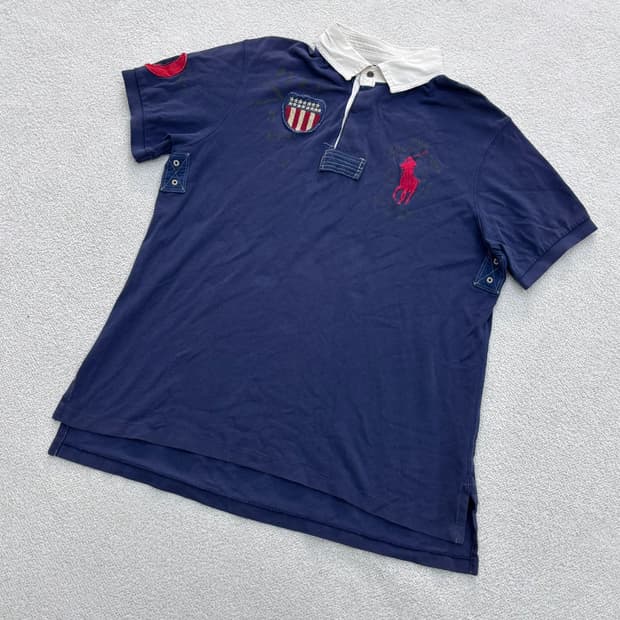 XL 폴로랄프로렌 빅포니 반팔 티셔츠 0414E
