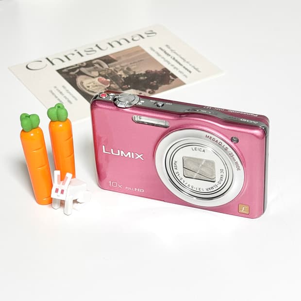 파나소닉 루믹스 SZ7 라이트핑크 빈티지디카