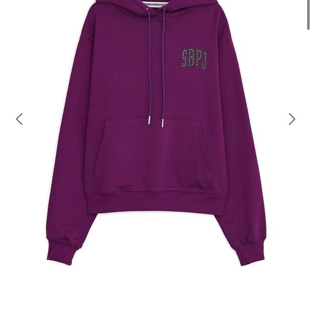 썬번프로젝트 퍼플 스타 후드티