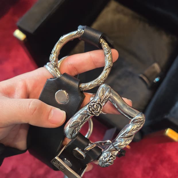 95) erd 클래식 로즈 더블링 벨트