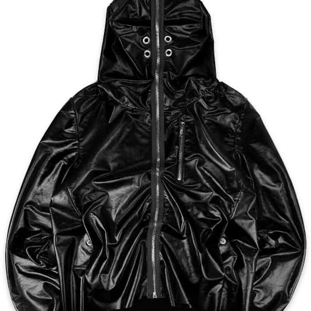 릭오웬스 유광 러버김프