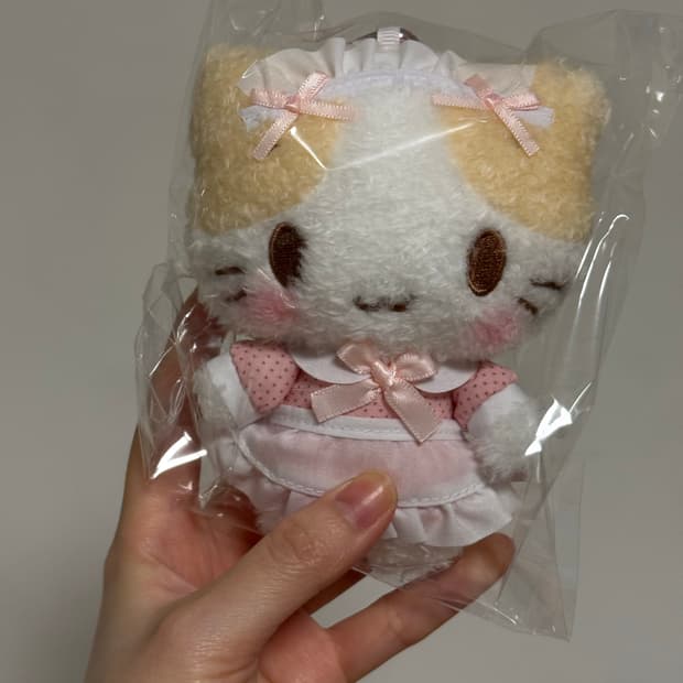 산리오 마슈마로 카라비너 마스코트 메이드 마슈마로