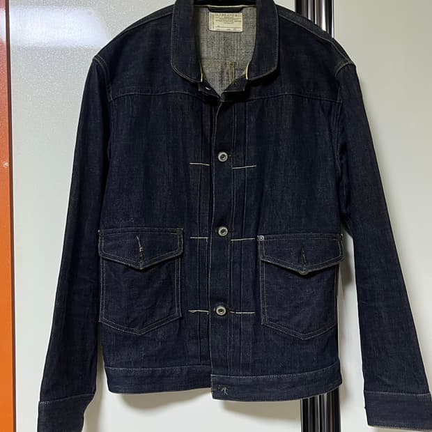 올드조 old joe데님 자켓 36