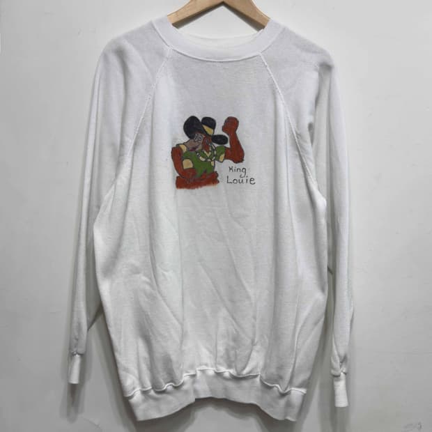 90s 헤인즈 킹루이 스웻셔츠 USA