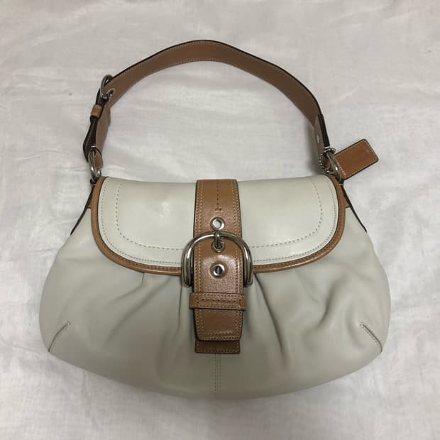 Coach soho leather shoulder bag
