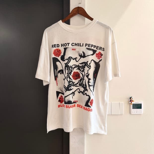 빈티지 90s Red Hot Chili Peppers 티셔츠