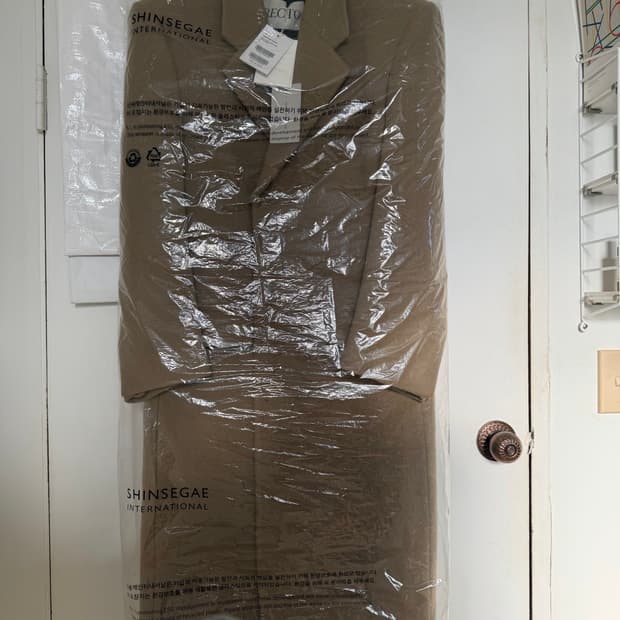 [새상품]렉토 25FW 헤어리 울 싱글코트 S