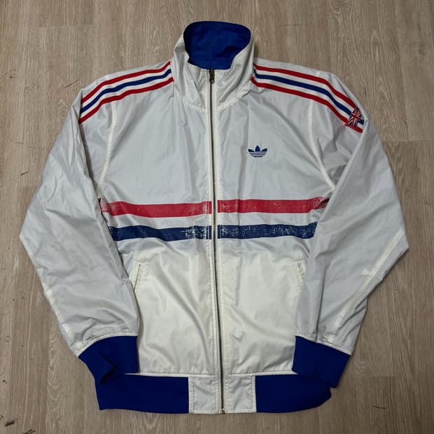 아디다스 신영국 데일리톰슨 리버시블 트랙탑 바람막이 XL 