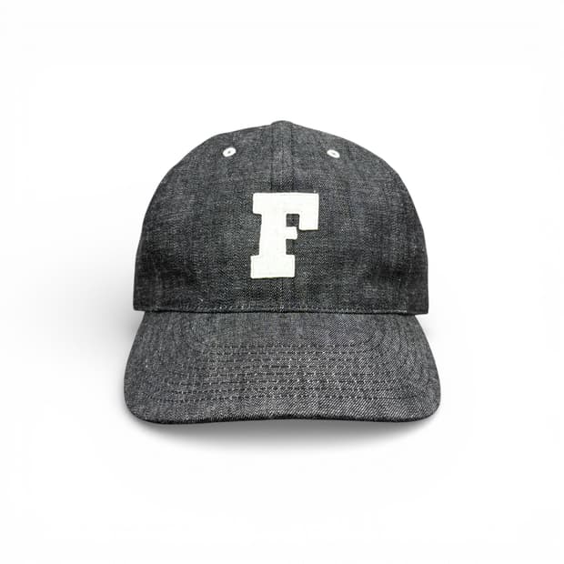 풀카운트 6패널 데님 베이스볼 'F' 캡