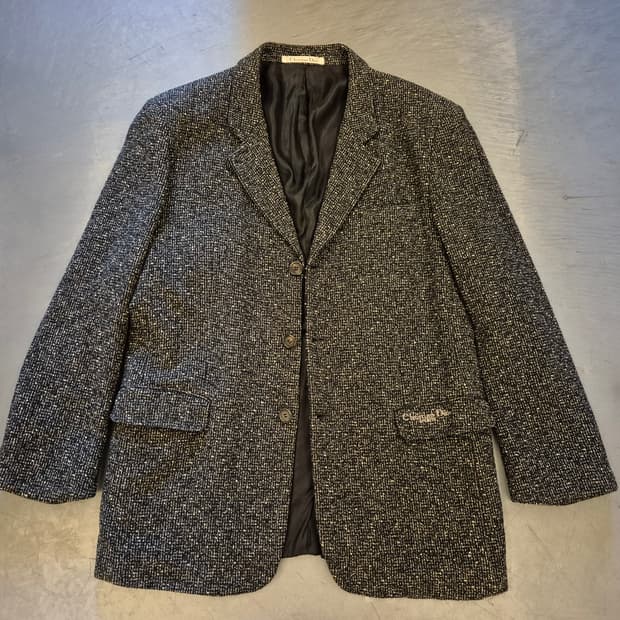 90s Christian Dior 울 자켓