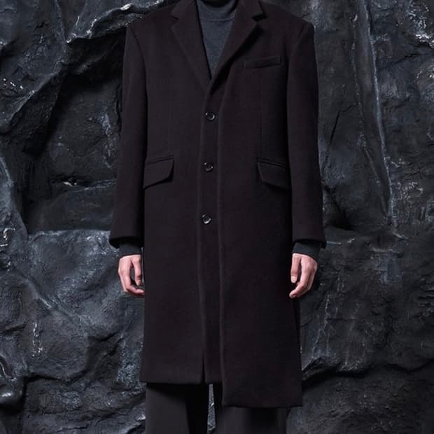 송지오옴므 레이어드 비대칭 코트 팝니다 우영미 타임옴므 솔리드옴므