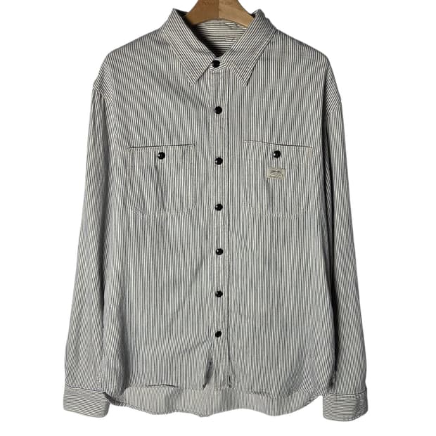 [POLO] 데님앤서플라이 스트라이프 포켓 워크셔츠