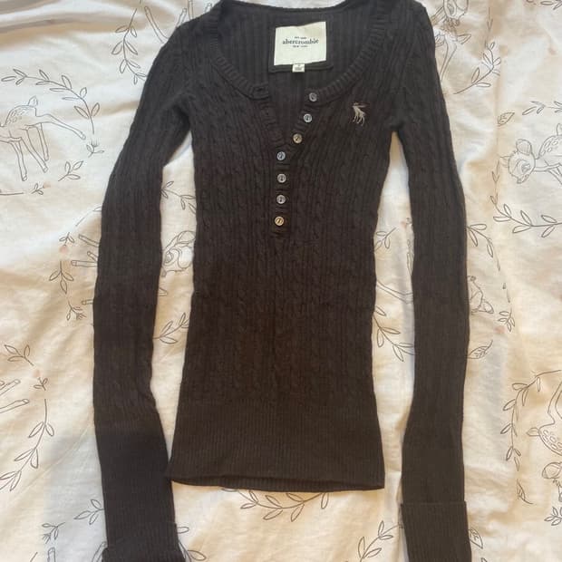 Abercrombie&Fitch henley long-sleeve