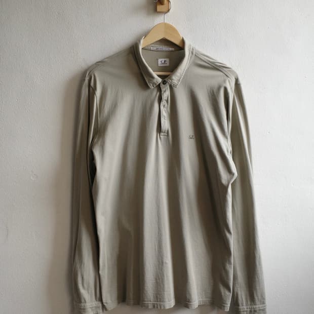 씨피컴퍼니 롱슬리브 폴로 셔츠