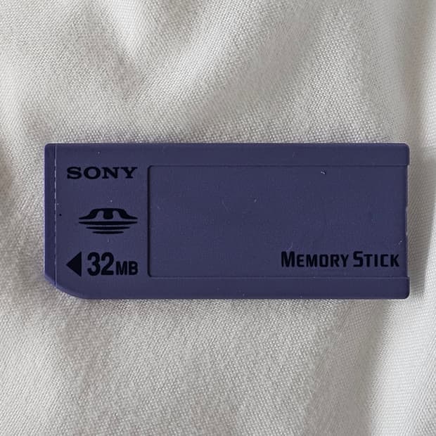 소니 메모리스틱 32mb sony memory stick