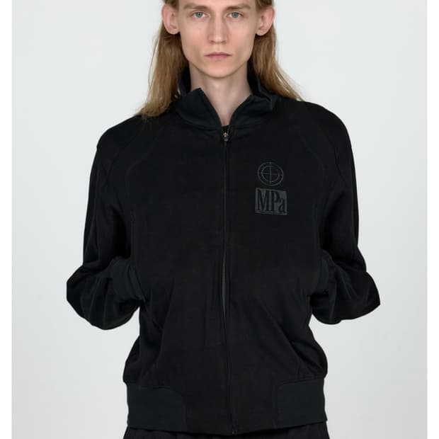m) MPa CONTRAST ZIPPED JACKET