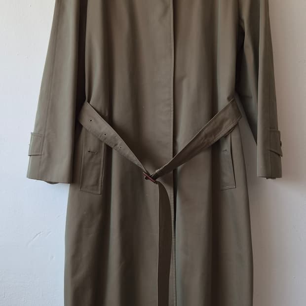 닥스 남성 게버딘 롱트렌치코트
