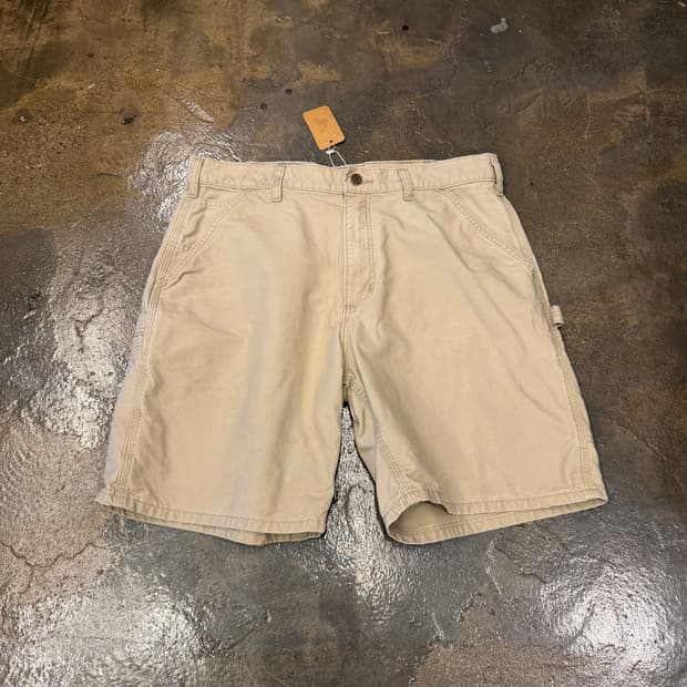 Carhartt 칼하트 카고 워크팬츠 반바지 34