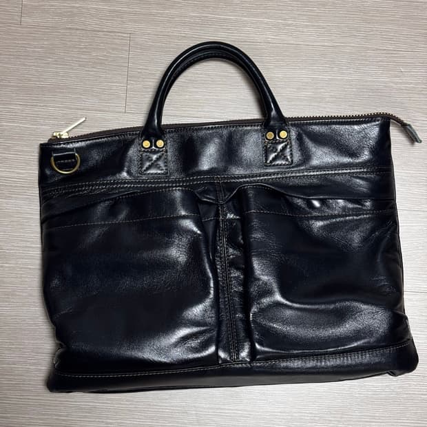Y2leather 인디고 헬멧백 홀스하이드 와이투레더