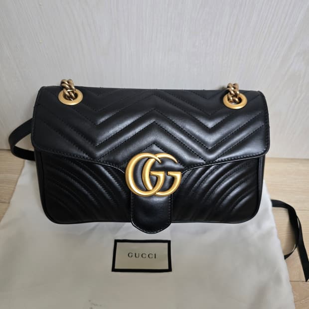 구찌 마몽 마틀라세 스몰 체인백 크로스백