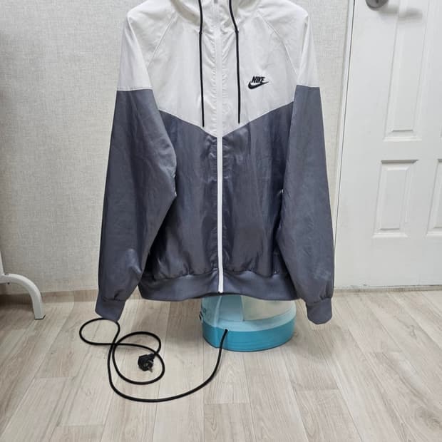 (110~115)2XL☆초대장급☆ 나이키 윈드러너 [화이트그레이]바람막이