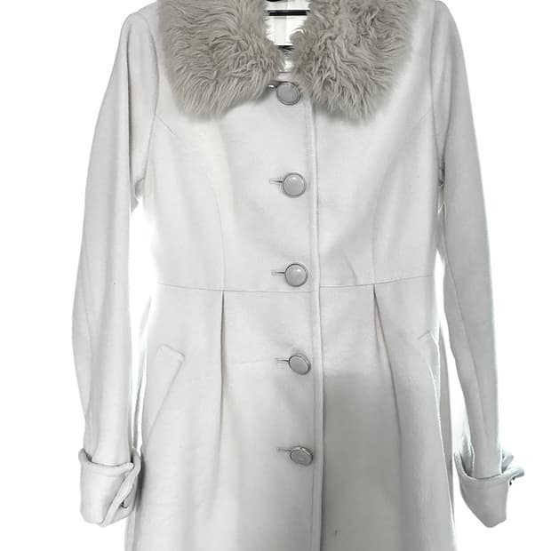 빈티지 히메갸루 갸루 일녀 이시하라 사토미 퍼 탈부착 코트