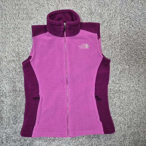 노스페이스 여성 플리스 조끼 M