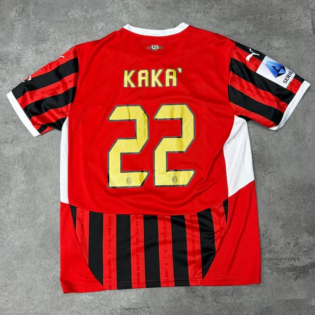 AC Milan 2024-25 Home Jersey KAKA #22 