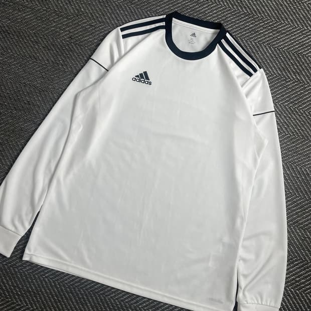 아디다스 트랙 롱슬리브 트랙탑 화이트y 4641
