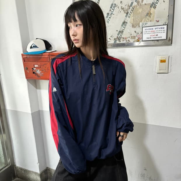 90s THENORTHFACE 블랙 고프코어 고어텍스 플리스집업 