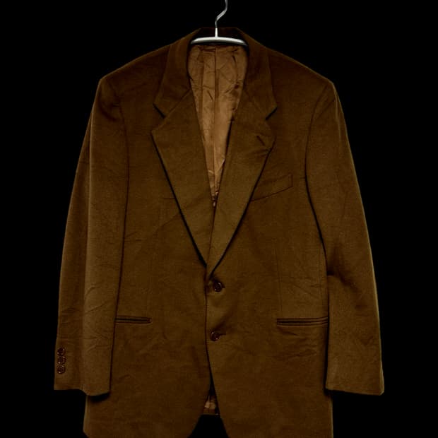 지방시 90s 싱글 브라운 블레이저