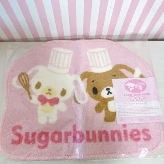 고전 산리오 슈가바니즈 매트 러그 갸루 방꾸