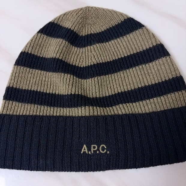 아페쎄 martin knit hat 카키  