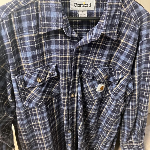 (XL) 칼하트 플란넬 체크셔츠 carhartt