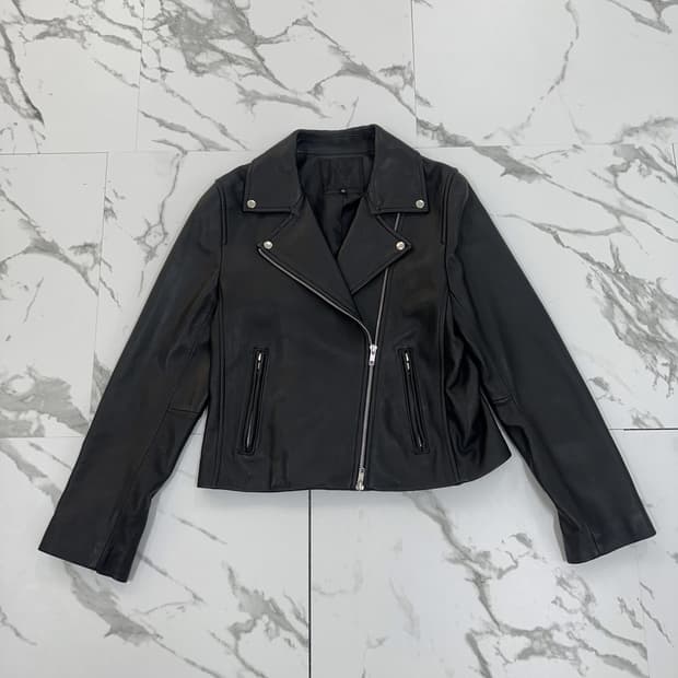 FLASK 양가죽 라이더 자켓