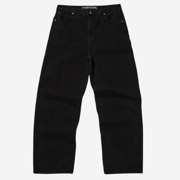 Baggy denim black 배기핏 흑청