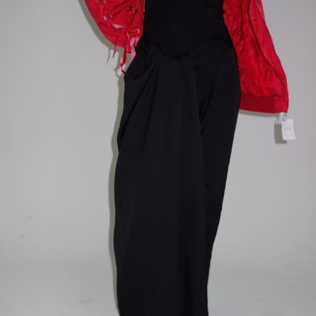 요지야마모토 랩 스커트