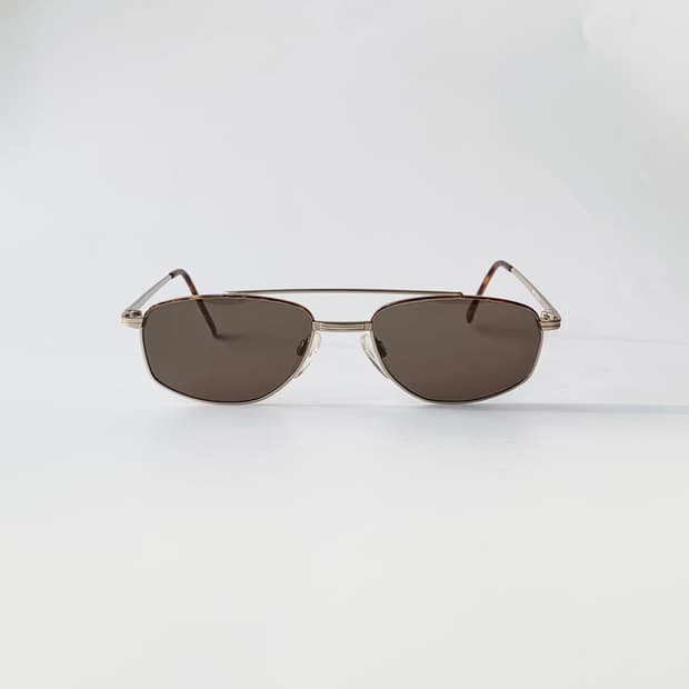 781 픽키 데드스탁 빈티지안경 투브릿지 슬림 메탈 브라운 선글라스