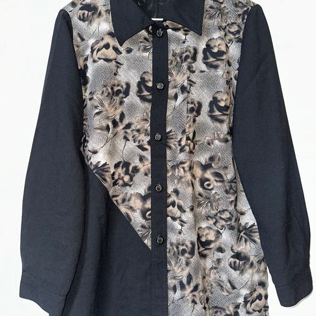 오리엔탈 빈티지 블라우스