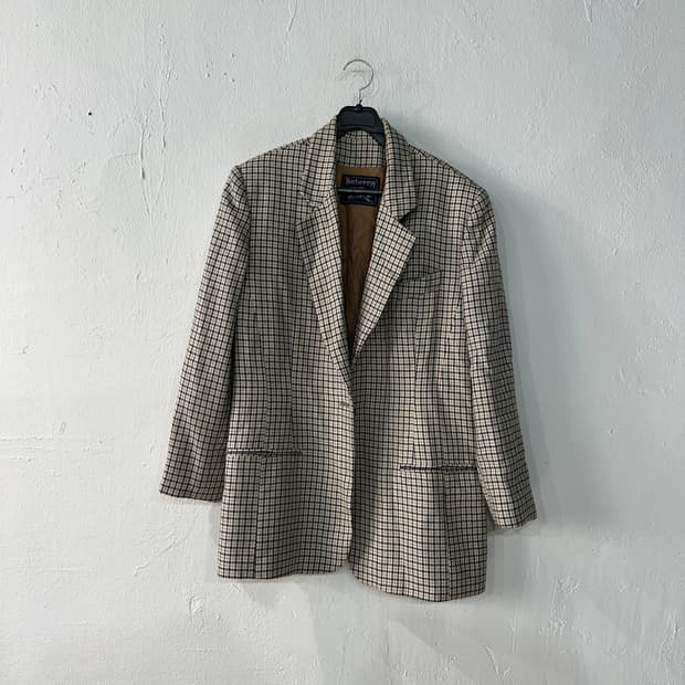 버버리 하운드투스 울 자켓 여성10size