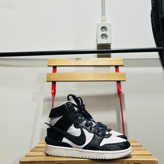 240) 나이키 x AMBUSH 운동화 여성 여자 신발 엠부쉬 덩크 하이