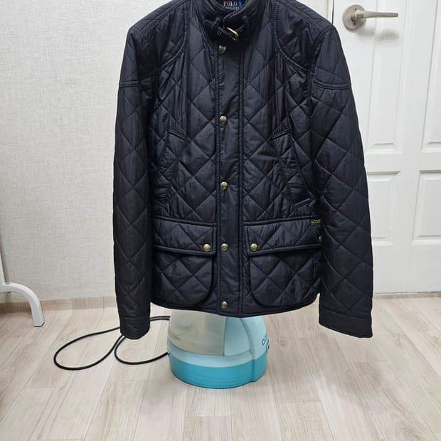 (85~90)S ☆초대장급☆ 랄프로렌 폴로 [블랙] 퀼팅자켓