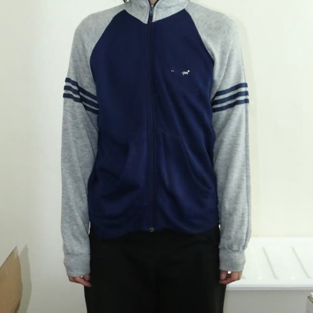 90s USA 래글런 집업 자켓 