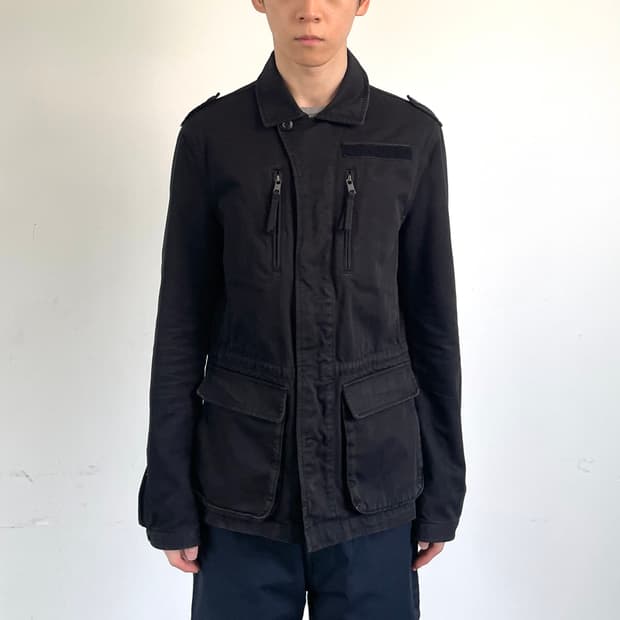 아르마니 익스체인지 f2 밀리터리 자켓