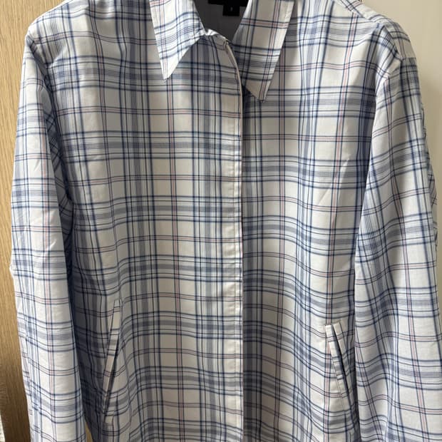 [2] 999휴머니티 체크 셔츠 자켓 셔켓 샘플 상품