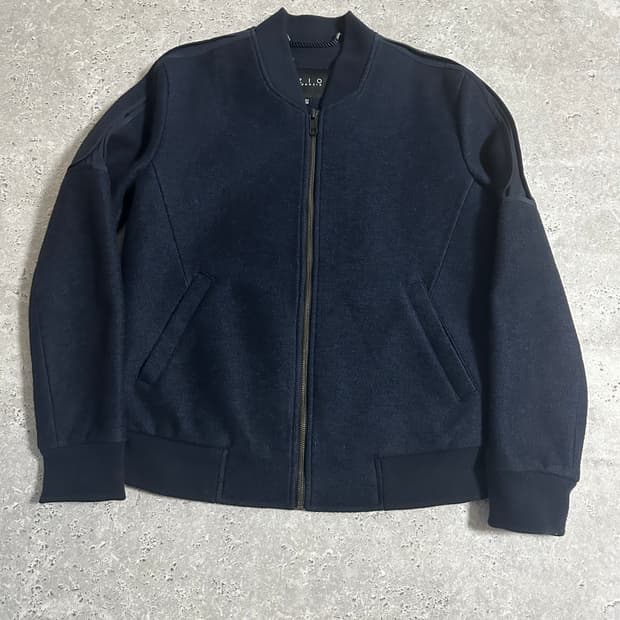 ZIO SONGZIO 블랙 블루종 자켓 95