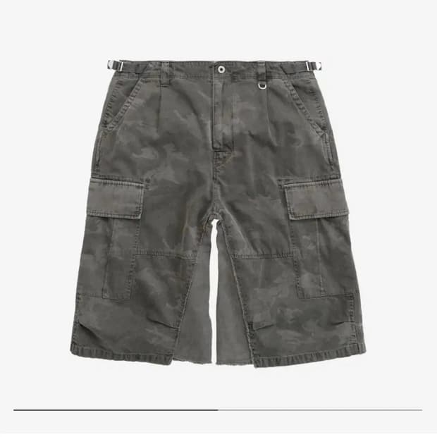 (3) 폴리테루 카모 버뮤다 카모카키