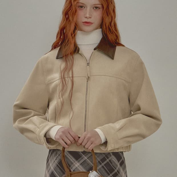 Twee 트위 스웨이드 블루종